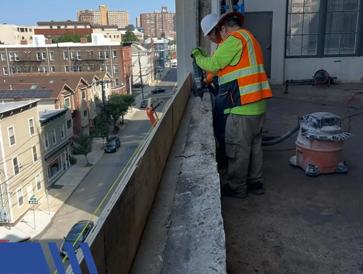dmeolition worker drilling into a window demo project dmeolition worker drilling into a window demo project