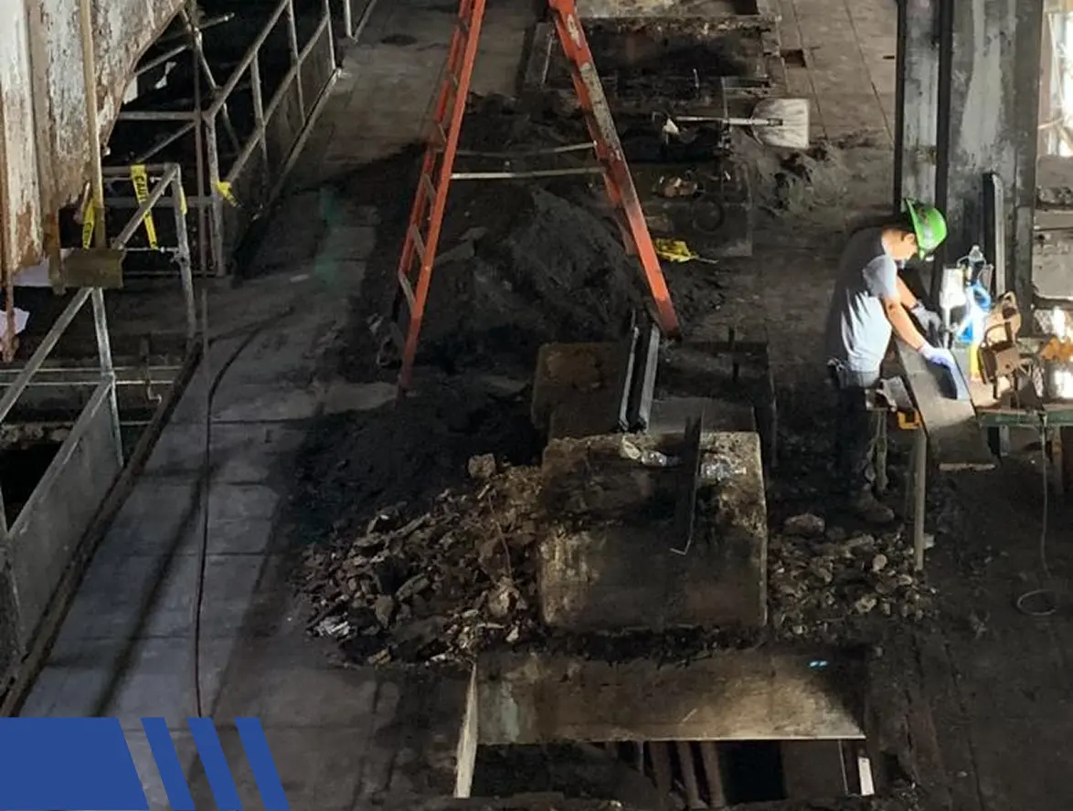 reviewing a factory before demolition Engineered Demolition Plans