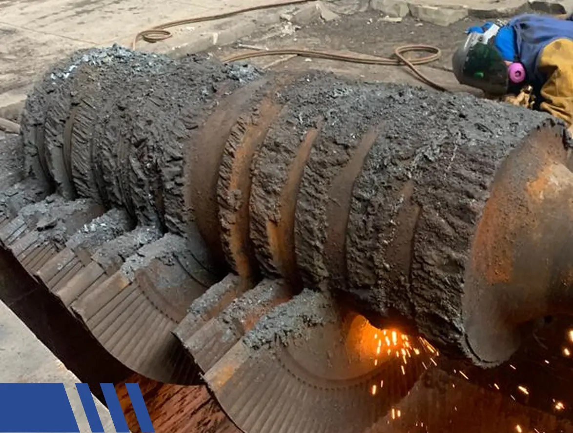 selctive demolition with torching Industrial Demolition Service