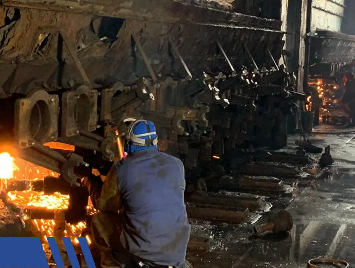 torching in factory torching in factory